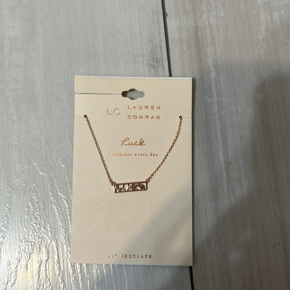 Lauren Conrad “Luck” Necklace